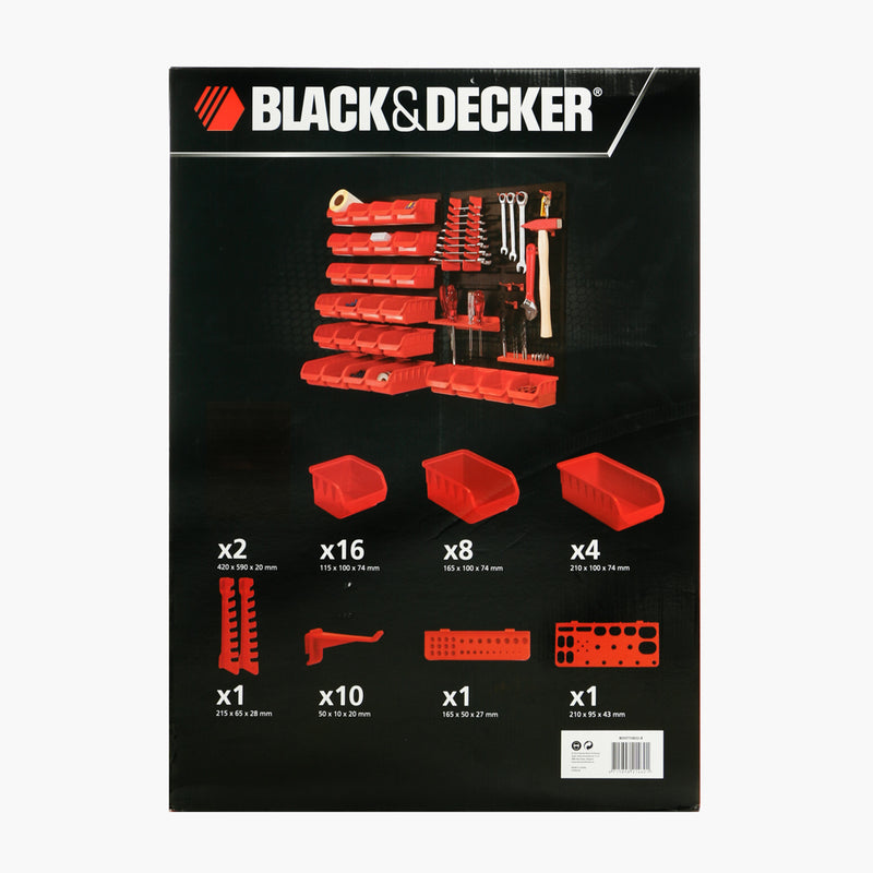 Black & Decker Wall Panel Tool Storage BDST73832-8