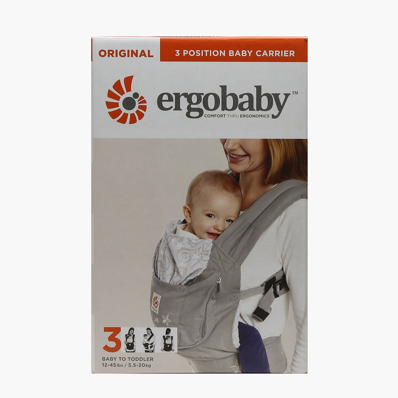 Ergobaby Original 3-Position Baby Carrier (Galaxy Gray)