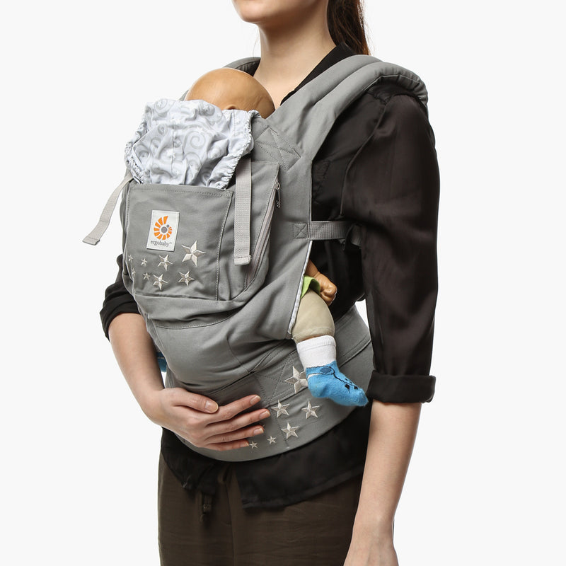 Ergobaby Original 3-Position Baby Carrier (Galaxy Gray)