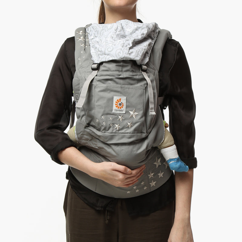 Ergobaby Original 3-Position Baby Carrier (Galaxy Gray)