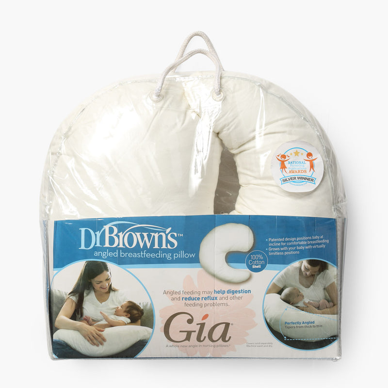 Dr. Brown_s Gia Angled Breastfeeding Pillow