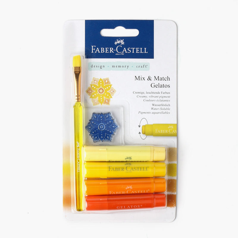 Faber Castell Mix and Match Gelatos Set of 4 (Yellow 2)