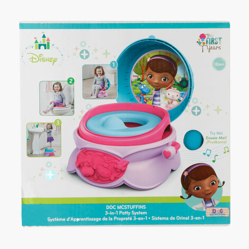 The First Years Doc McStuffins 3-in-1 Potty System