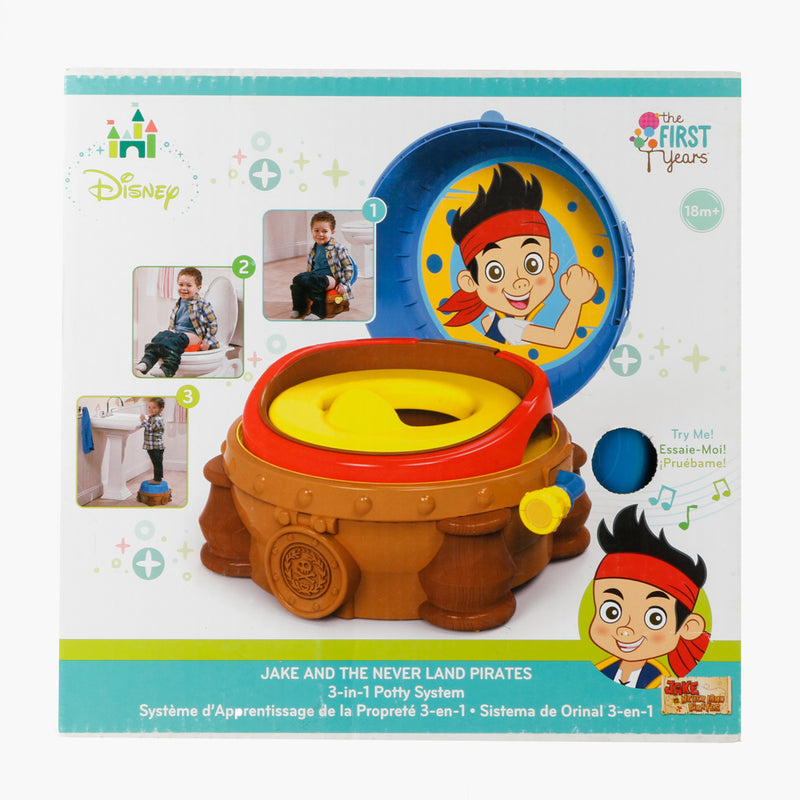 The First Years Jake and the Neverland Pirates 3-in-1 Potty System