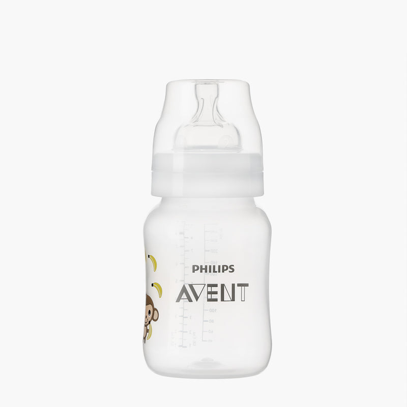 Avent Monkey Classic+ Feeding Bottle 260ml