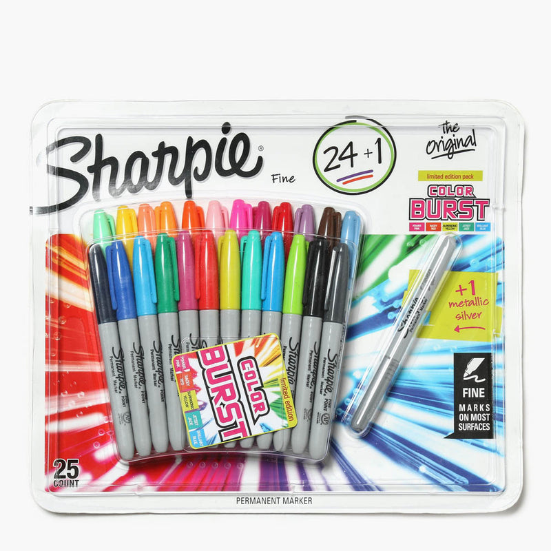 Sharpie Fine Permanent Markers of 24 + 1