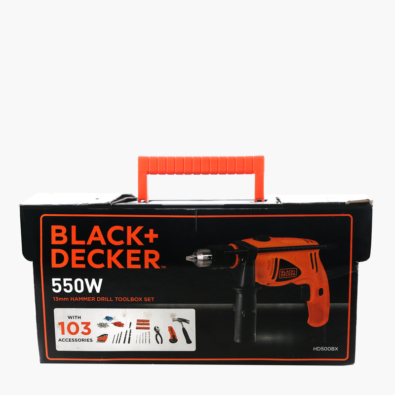 Black & Decker Hammer Drill 13mm HD500BX