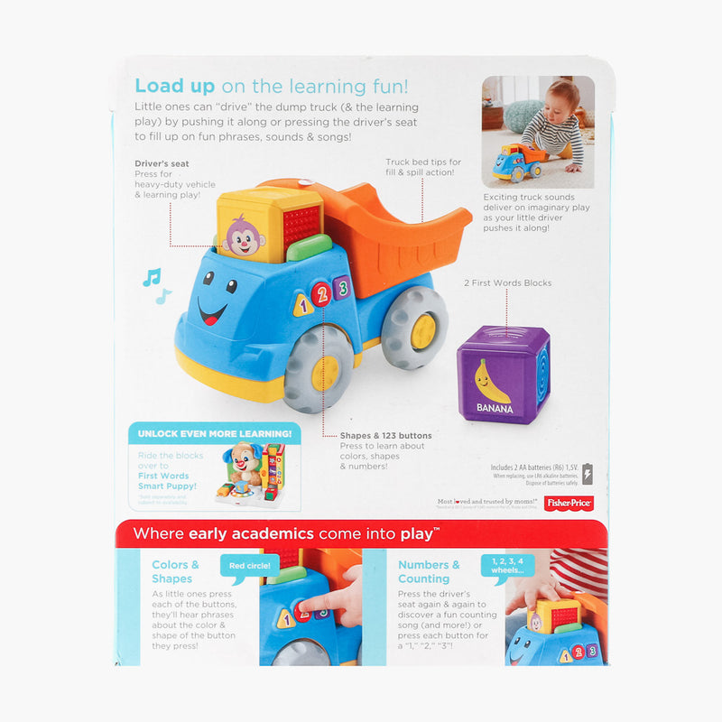 Fisher-Price First Words Fill and Dump Truck