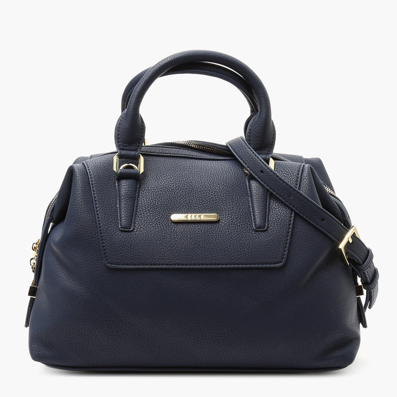 Elle Ladies 128 EBWB Hand Bag (Dark Blue)