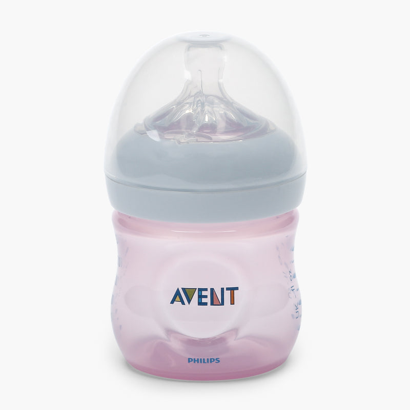 Philips Avent Natural Feeding Bottle 125 ml (Pink)