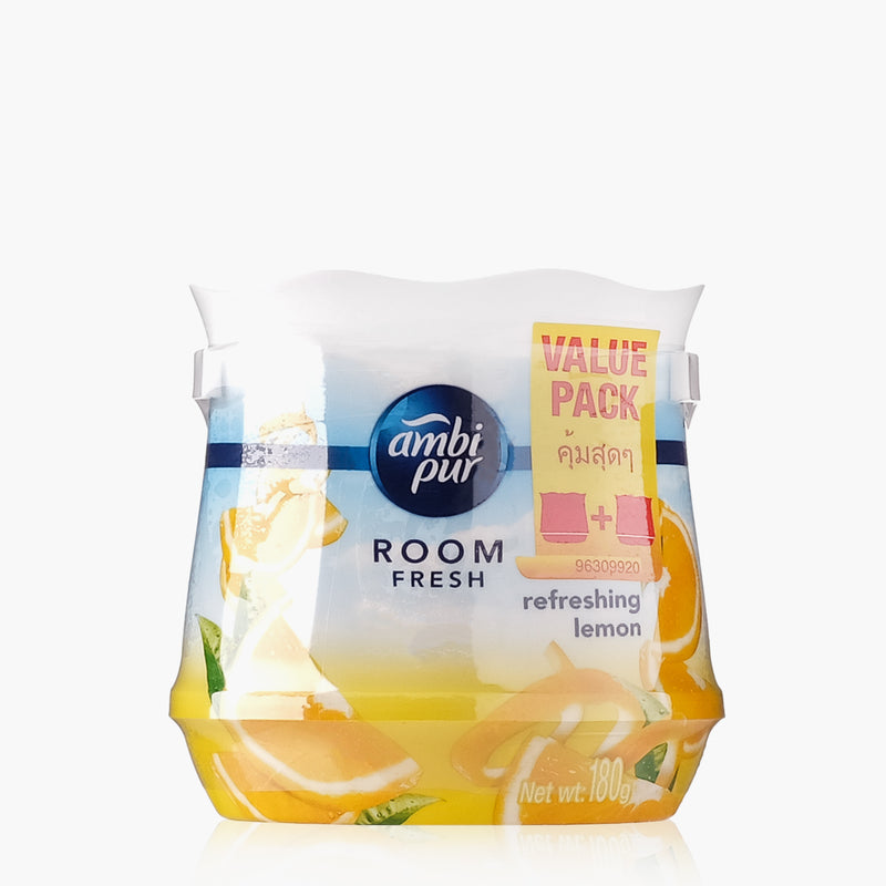 Ambipur Room Fresh Air Refreshing Gel Value Pack - Refreshing Lemon