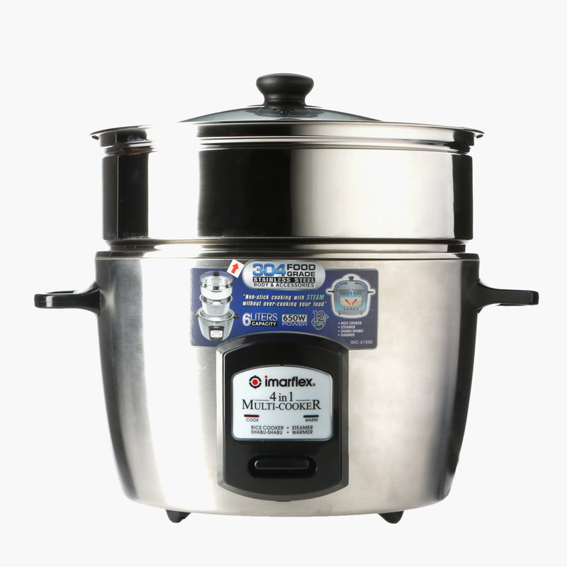 Imarflex IMC-6100S 4-in-1 Multi-Cooker 6L