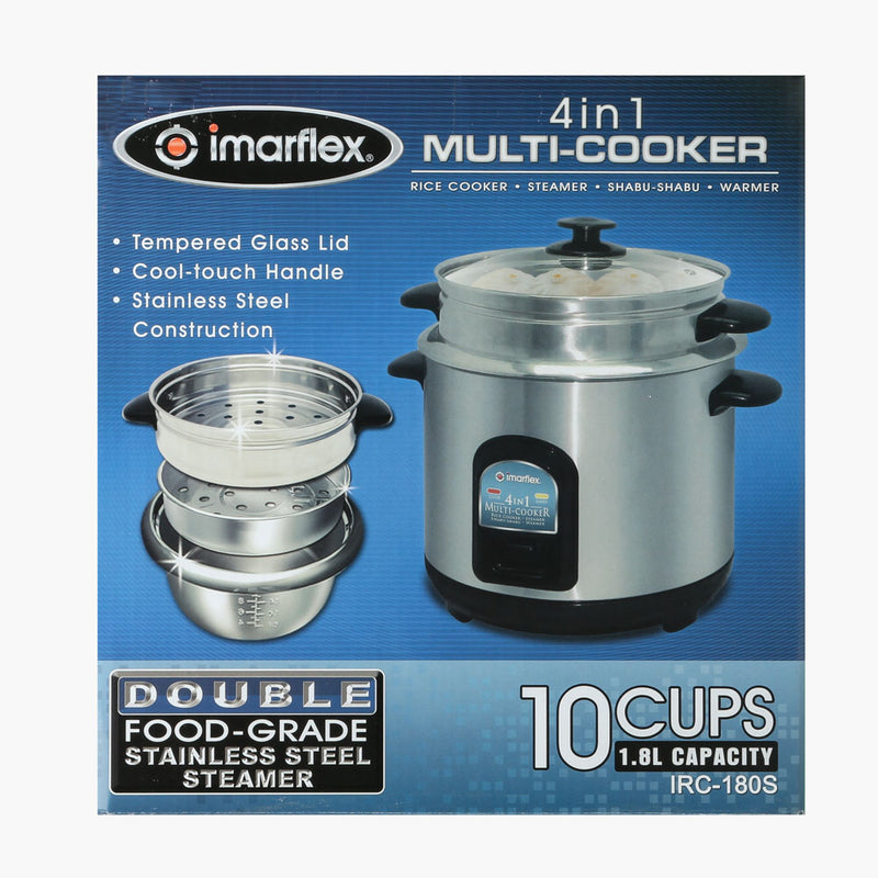 Imarflex 4-in-1 Multi-cooker 1.8L IRC-180S