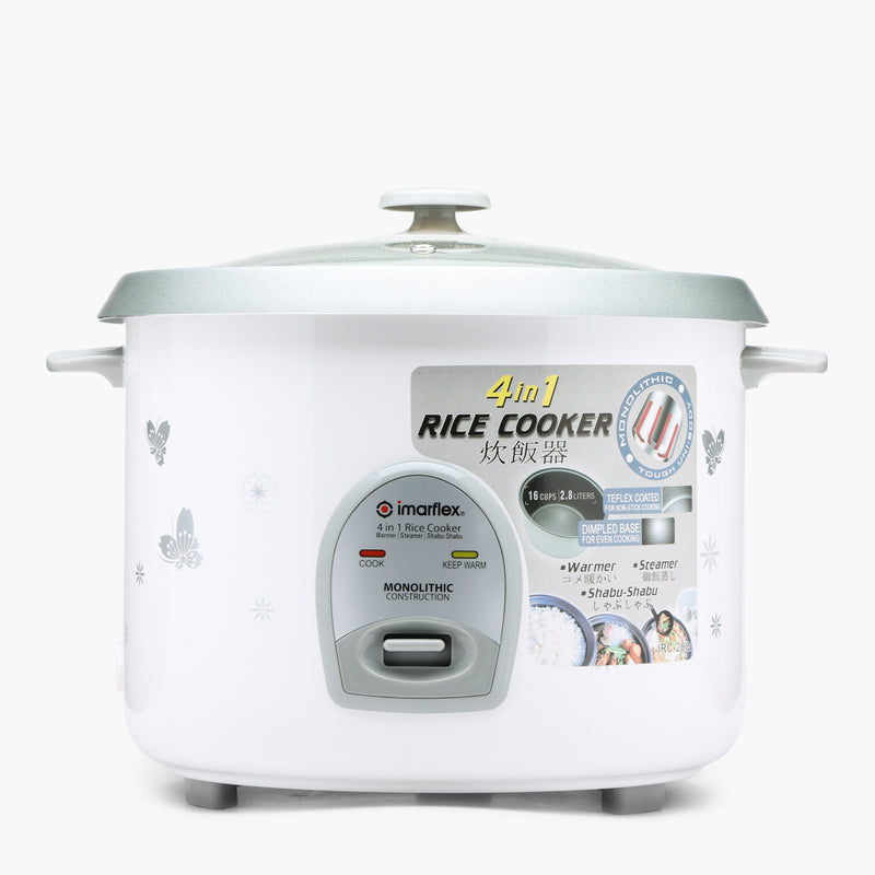 Imarflex IRC-28Q Rice Cooker with Steamer 2.8L