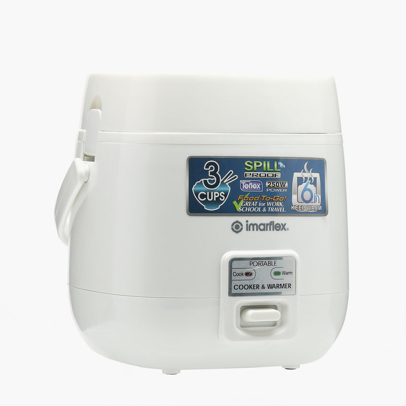 Imarflex IRJ-60T Portable Rice Cooker (White)