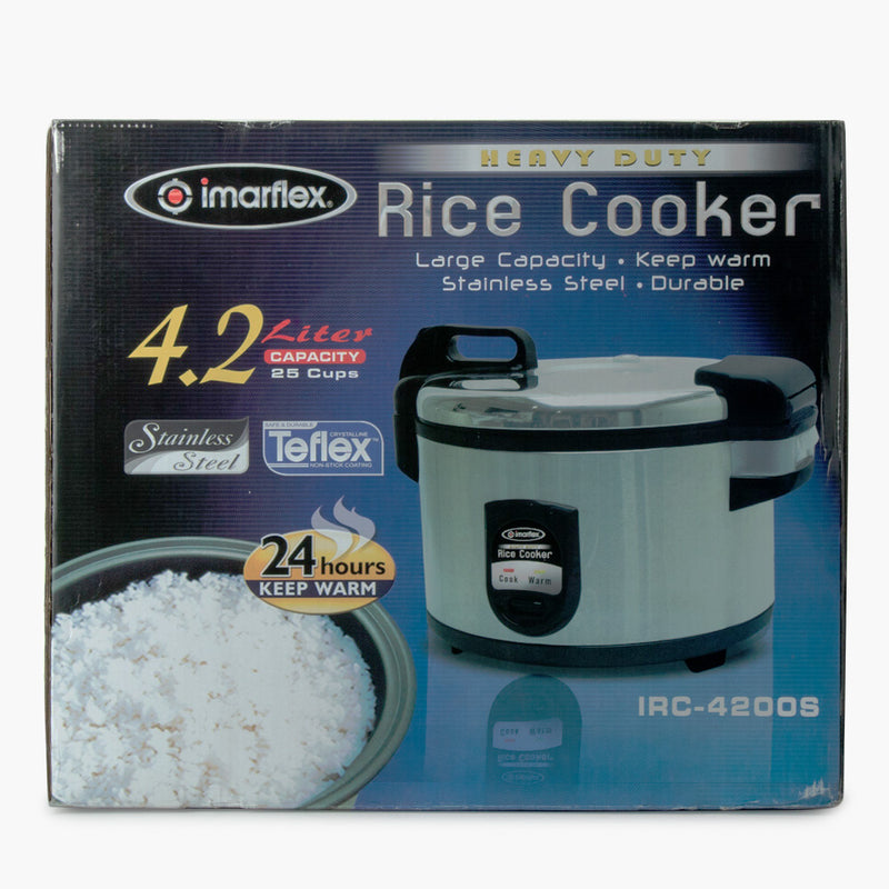 Imarflex Heavy Duty Electronic Rice Cooker 4.2L IRC-4200S