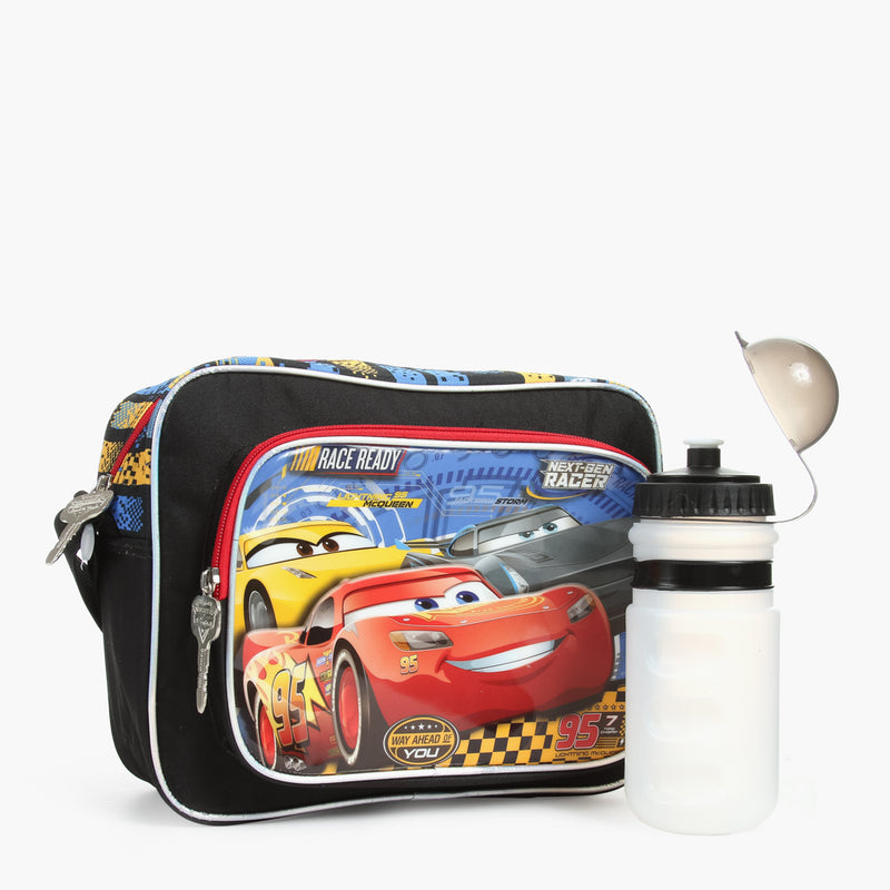 Disney Cars Boys Trolley Bag Set (Multicolored)