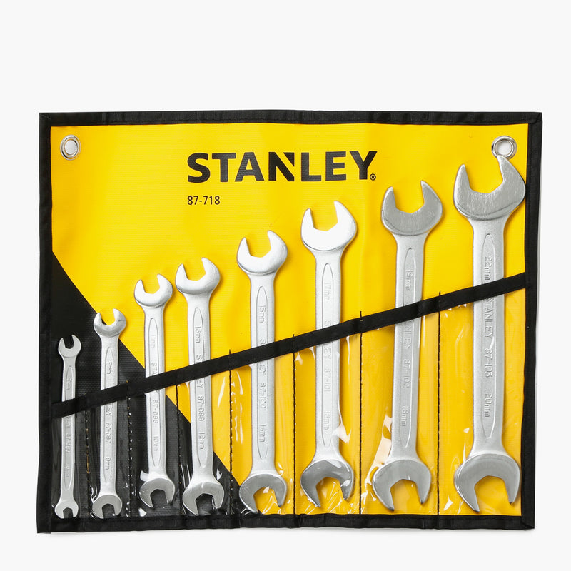 Stanley 8pc. Slimline Double Open End Wrench Set