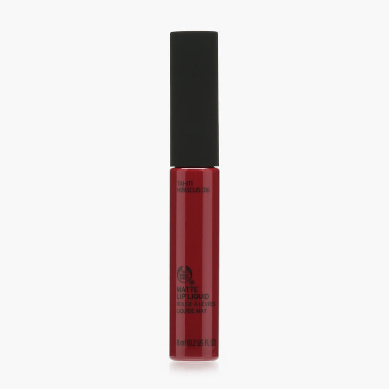 The Body Shop Matte Lip Liquid Tahiti Hibiscus 016 8mL