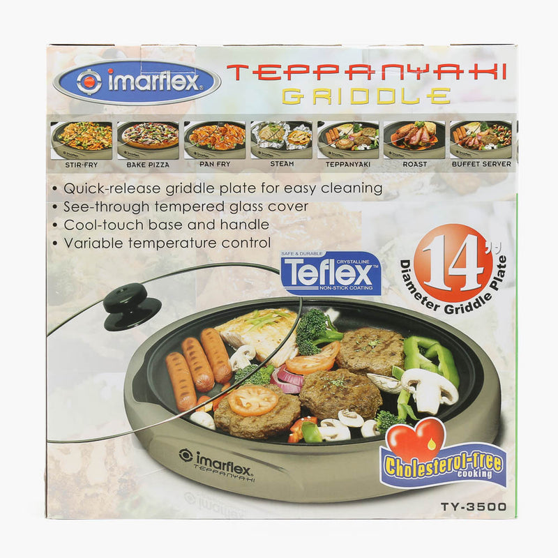 Imarflex 7-in-1 Teppanyaki Griddle