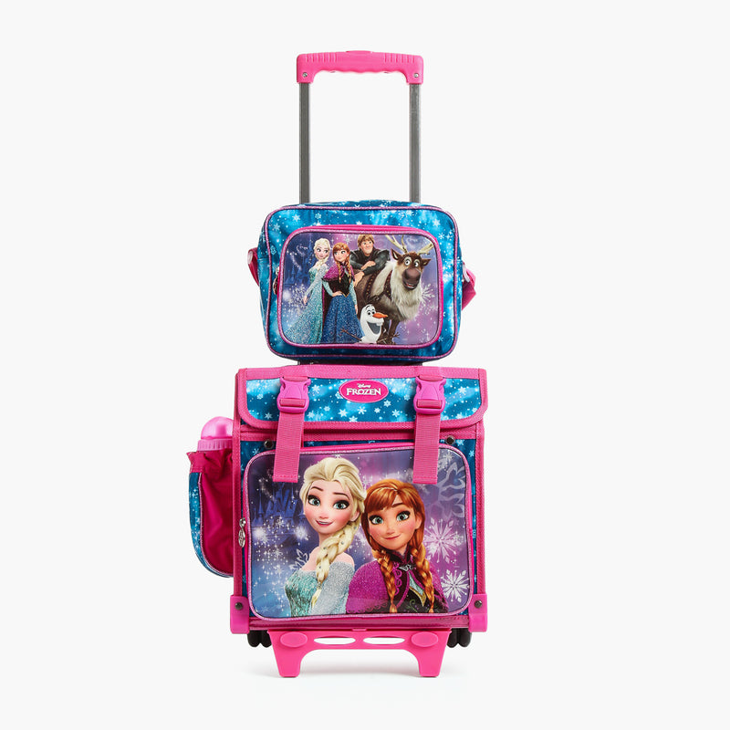 Disney Frozen Girls Stroller with Lunch Bag