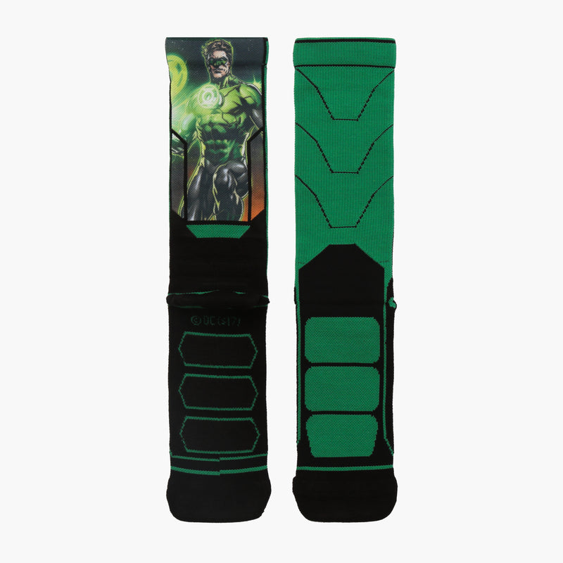 DC Comics Justice League Green Lantern Men's Sports Crew Socks