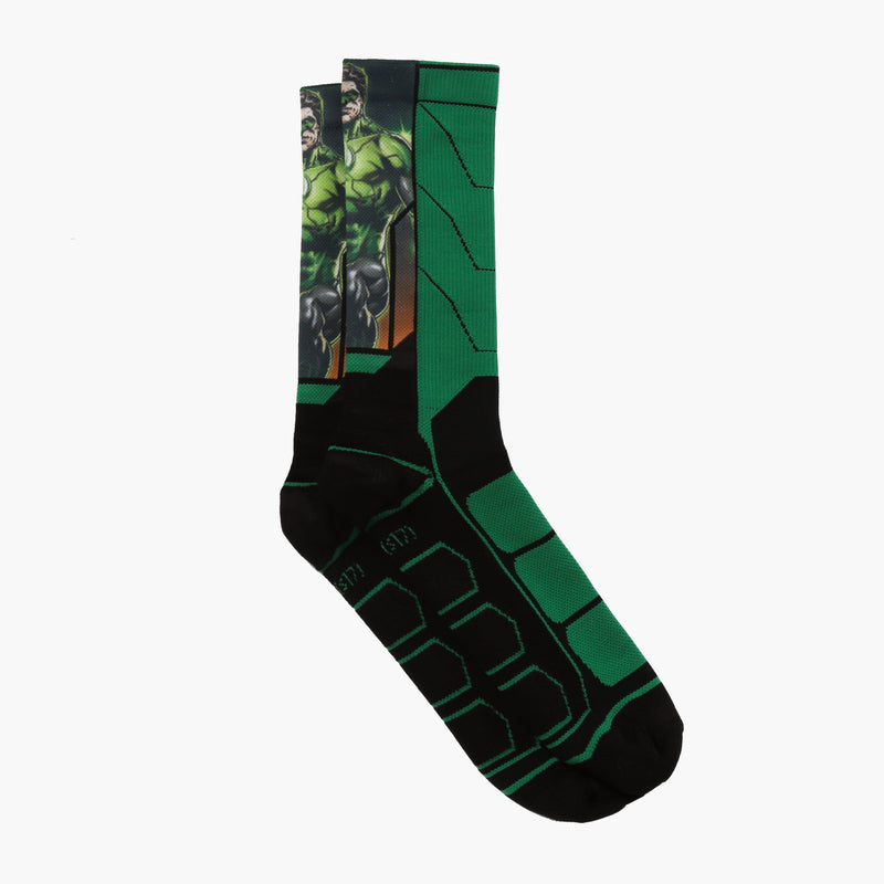 DC Comics Justice League Green Lantern Men's Sports Crew Socks