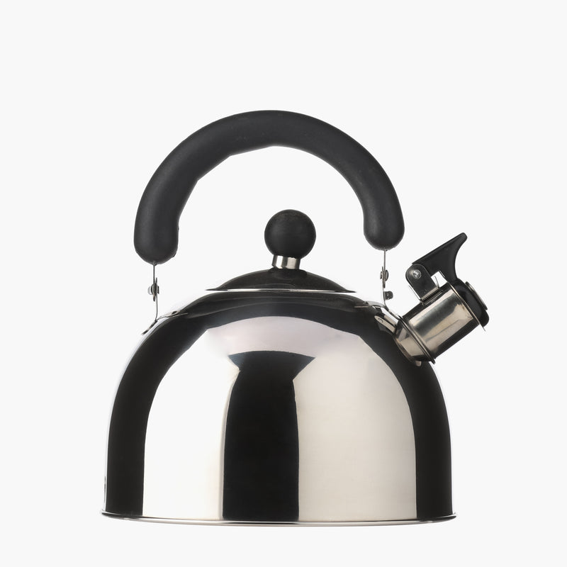 Omega Stainless Steel Whistling Kettle 4L