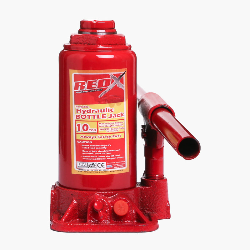 Red-X Portable Hydraulic Bottle Jack 10-Ton