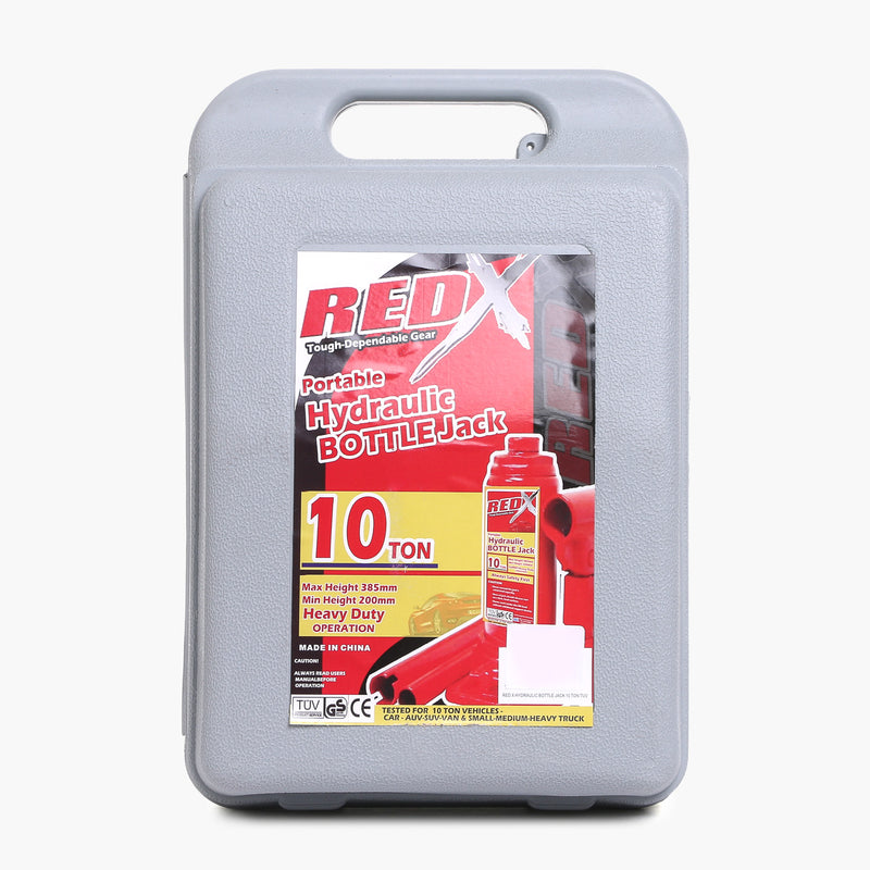 Red-X Portable Hydraulic Bottle Jack 10-Ton