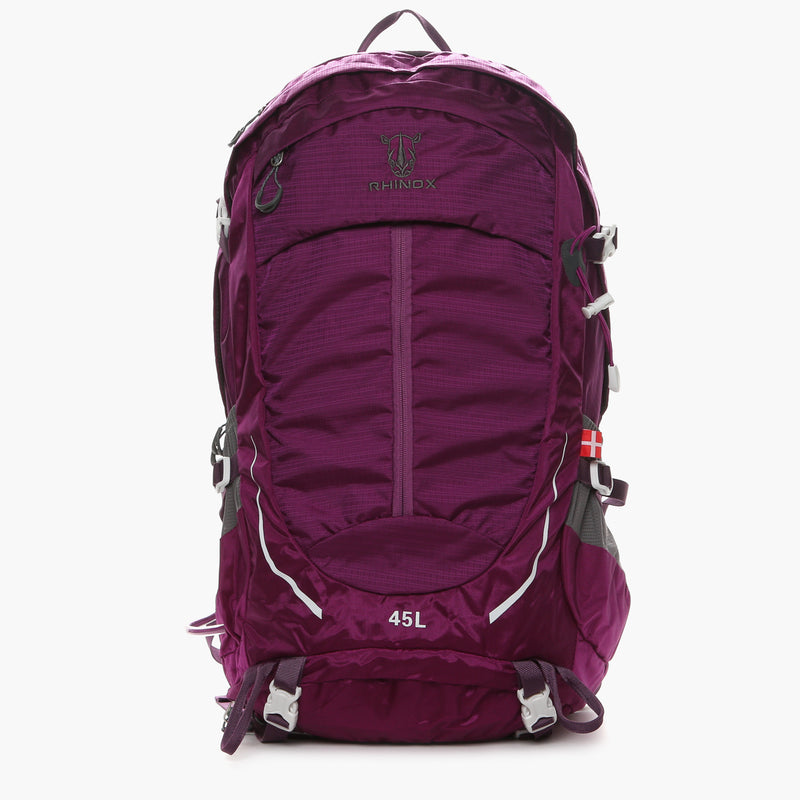 Rhinox 158 Mountaineering Backpack (Purple)