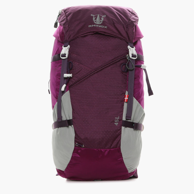 Rhinox 159 Mountaineering Backpack (Purple)