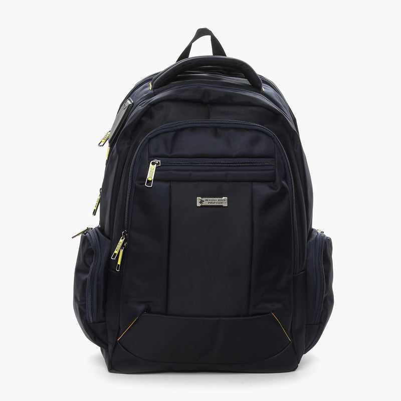 Beverly Hills Polo Club Mens 072 Backpack (Navy Blue)