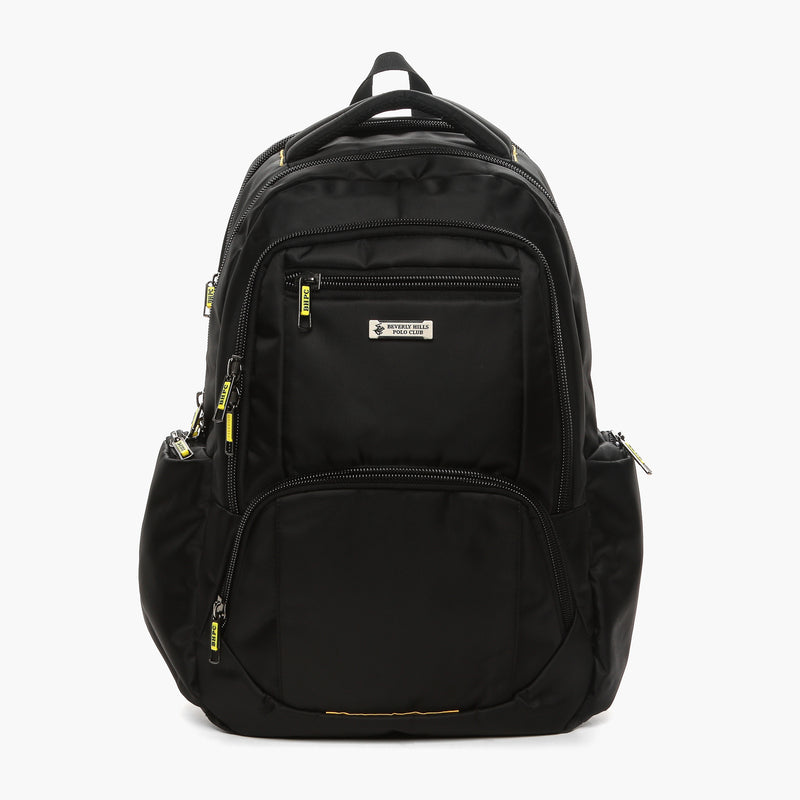 Beverly Hills Polo Club Mens 071 Backpack (Black)