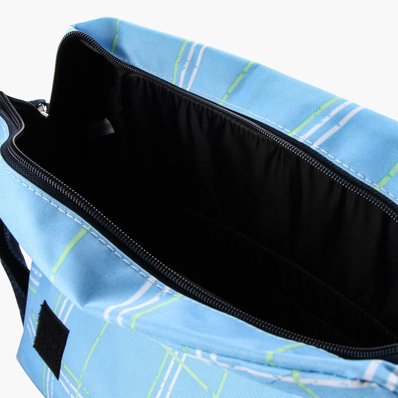 Travel Basic Rago Messenger Bag (Light Blue)