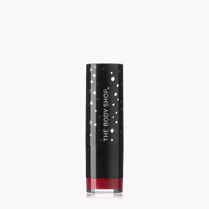 The Body Shop Colour Crush Glitter Lipstick Scarlet Sunrise 3g