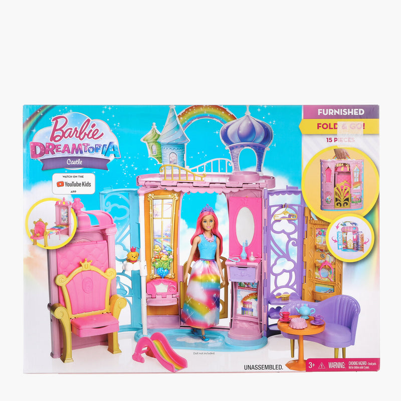 Barbie Dreamtopia 12in. Barbie Rainbow Cove Castle Playset