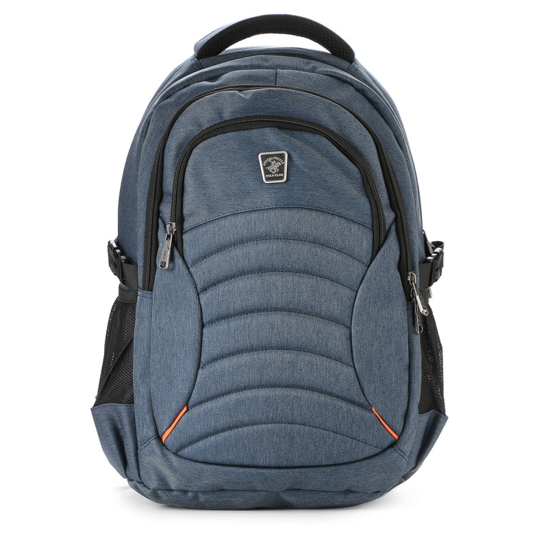 Beverly Hills Polo Club Mens 081 Backpack (Denim)