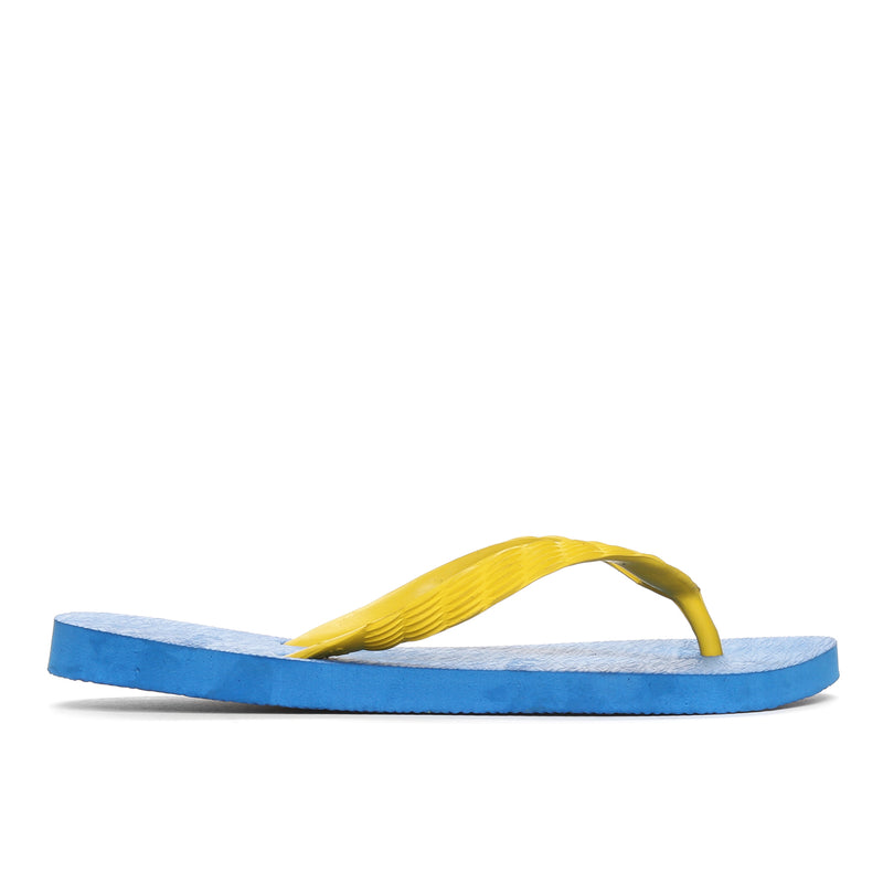 BEACHWALK  THONGS     PLAIN   BLU/YEL MONOSOLE 56 BEACHWALK MONOSOLE FLIP-FLOPS