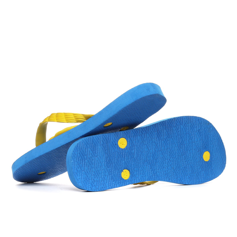 BEACHWALK  THONGS     PLAIN   BLU/YEL MONOSOLE 56 BEACHWALK MONOSOLE FLIP-FLOPS