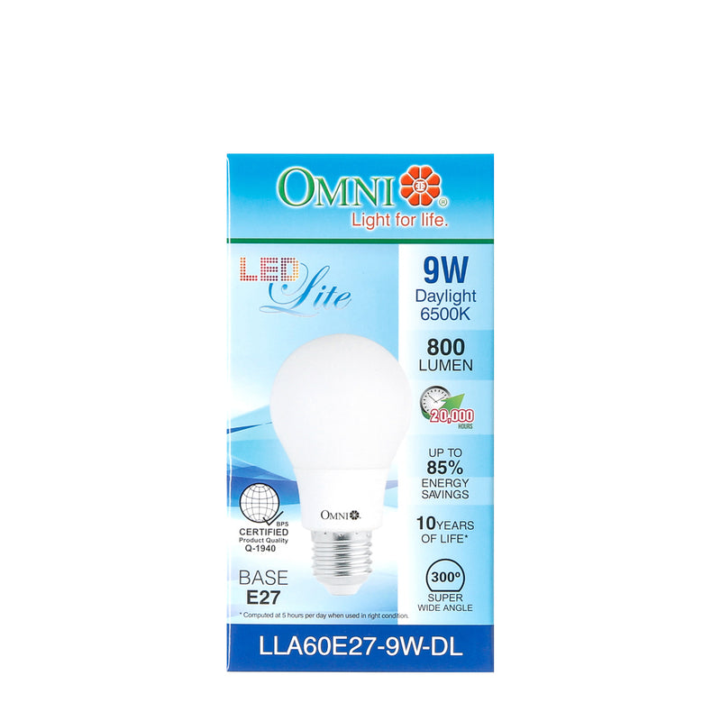 Omni LED Lite Bulb 9W Daylight