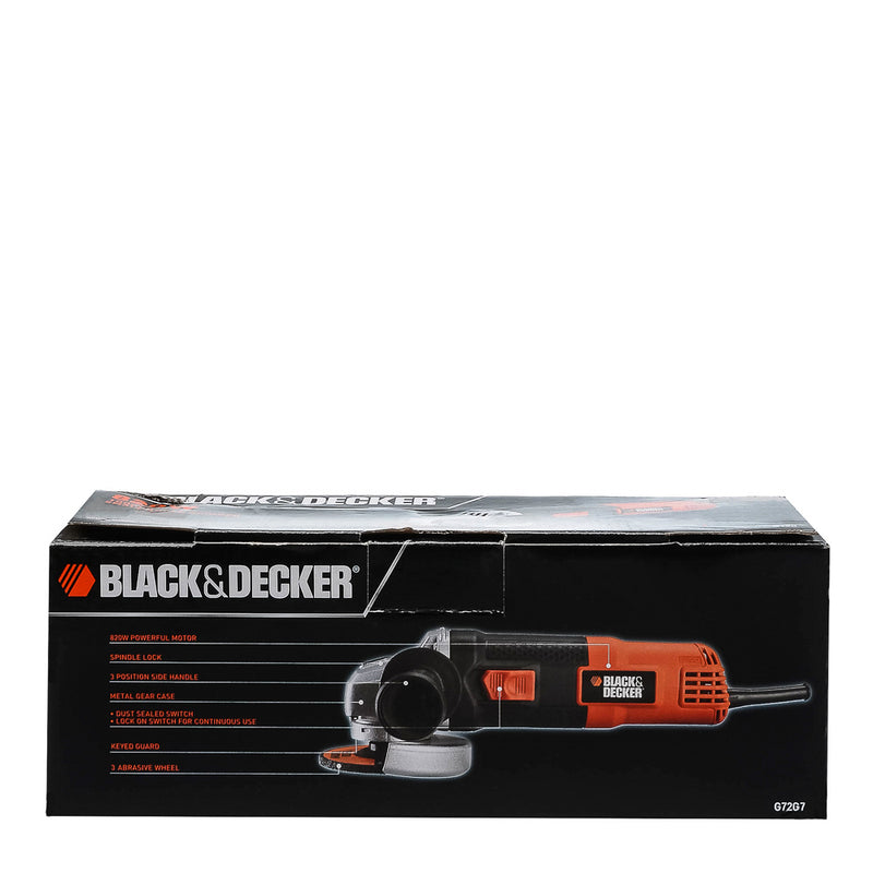 Black & Decker 4" Grinder with Free Grinding Disc