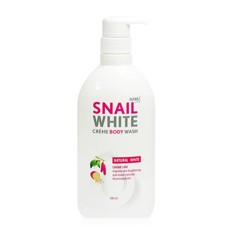 Namu Life SnailWhite Cr_me Body Wash Natural White 500mL