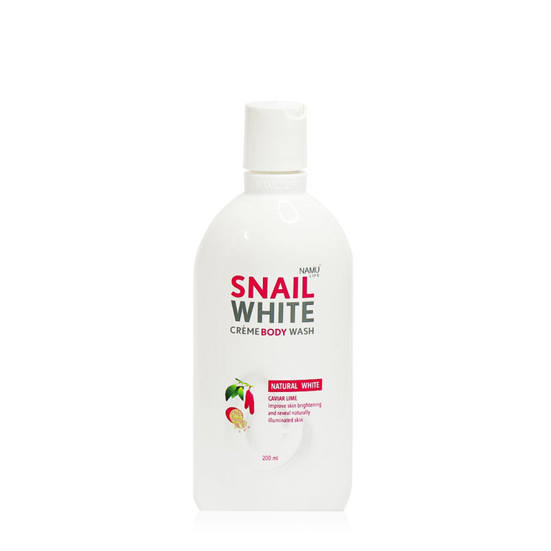 Namu Life SnailWhite Cr_me Body Wash Natural White 200mL