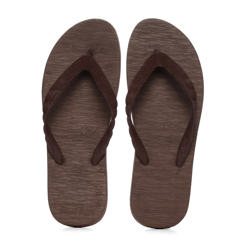 MONO COLOR BROWN 4-5 BEACHWALK MONOCOLOR FLIP-FLOPS