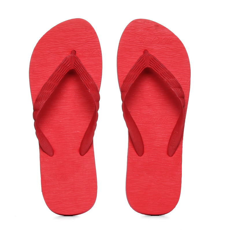 BEACHWALK  THONGS     PLAIN   RED MONO 56 BEACHWALK MONO FLIP-FLOPS