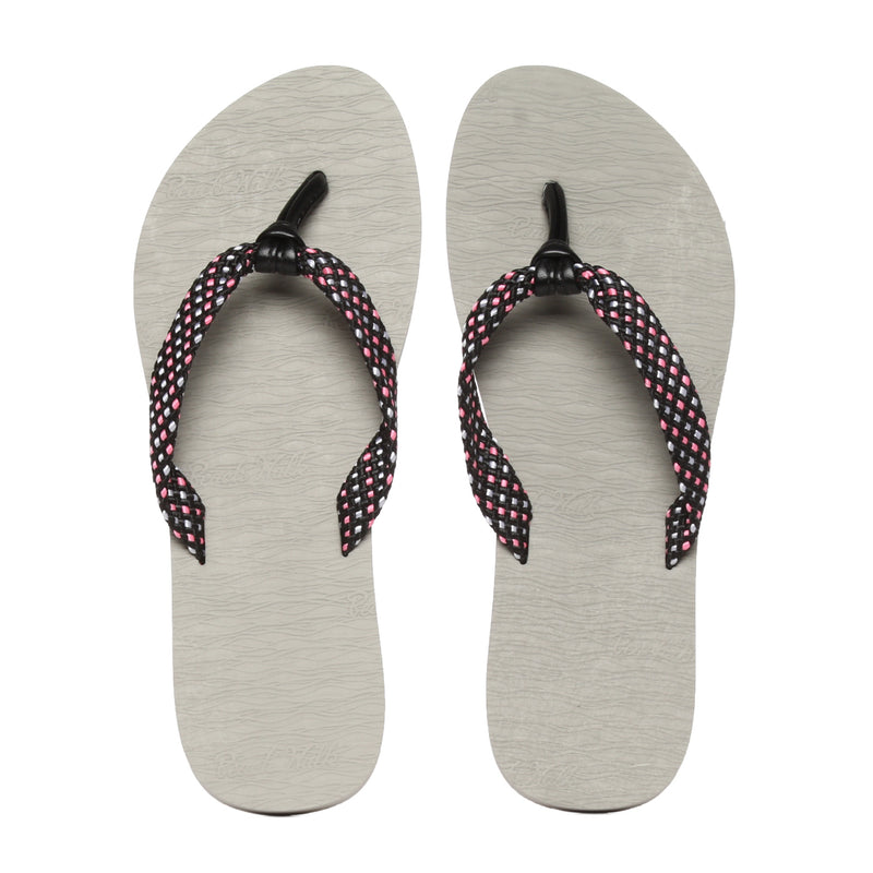 RIABEACHWA/SILVE/5/NODIM BEACHWALK RIA THONG RUBBER SLIPPERS