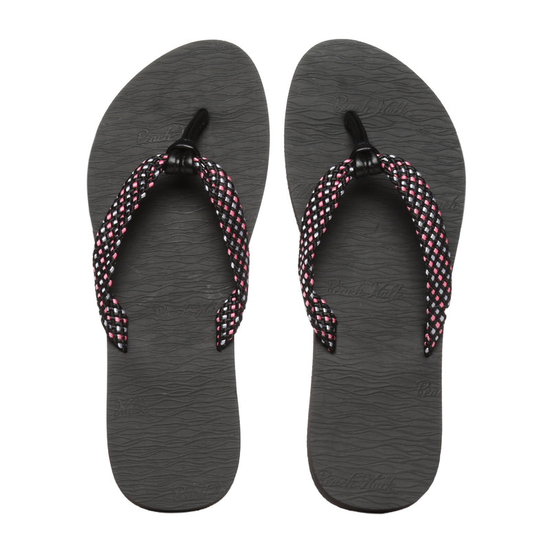 RIABEACHWA/BLACK/5/NODIM BEACHWALK RIA THONG RUBBER SLIPPERS