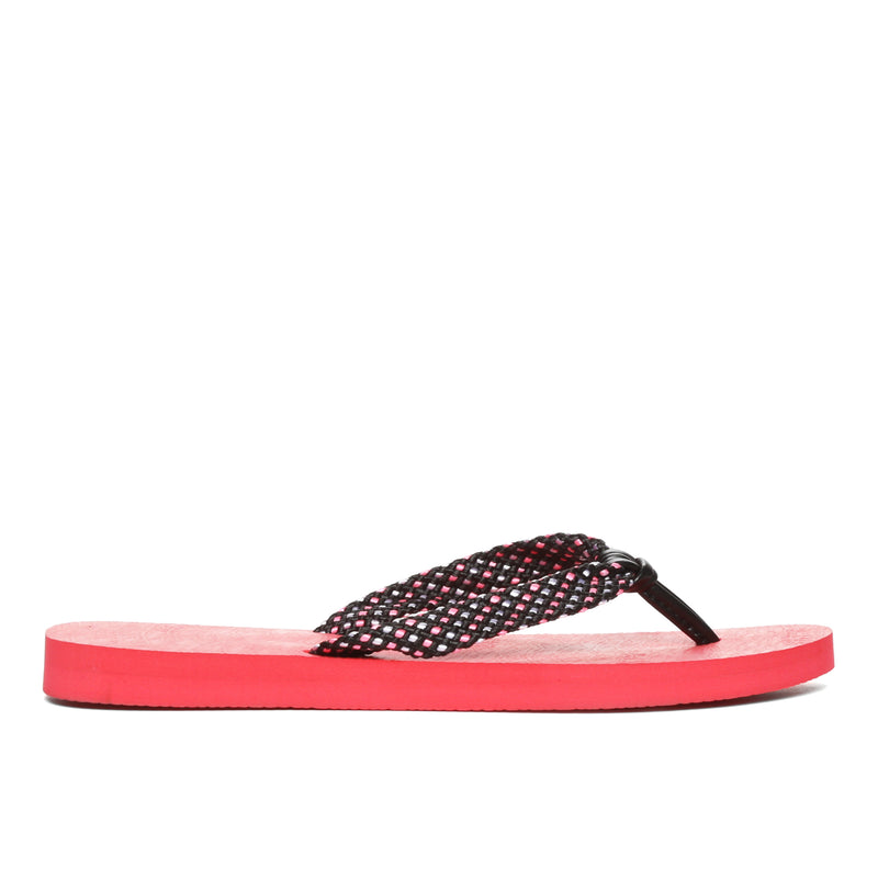 RIABEACHWA/RED/5/NODIM BEACHWALK RIA THONG RUBBER SLIPPERS