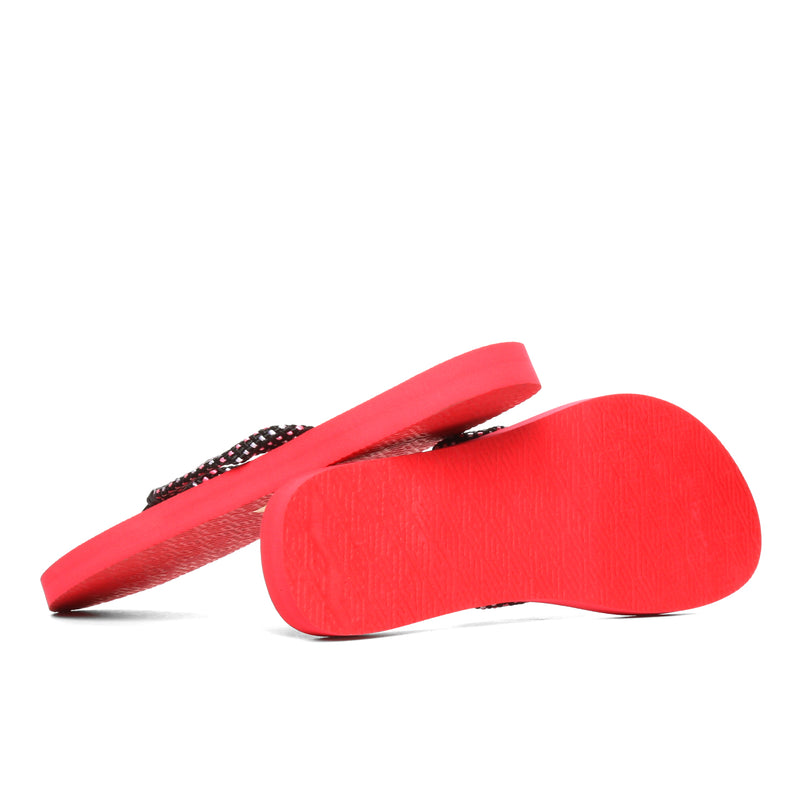 RIABEACHWA/RED/5/NODIM BEACHWALK RIA THONG RUBBER SLIPPERS